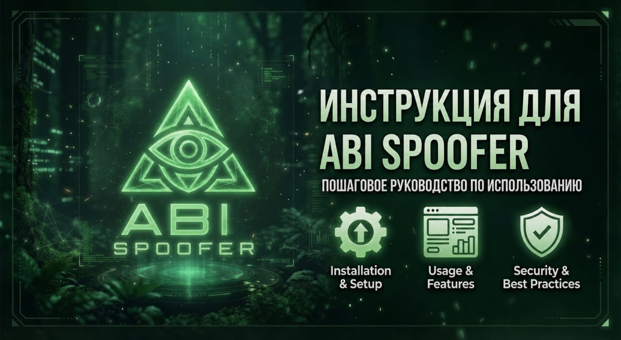 Инструкция для ABI spoofer