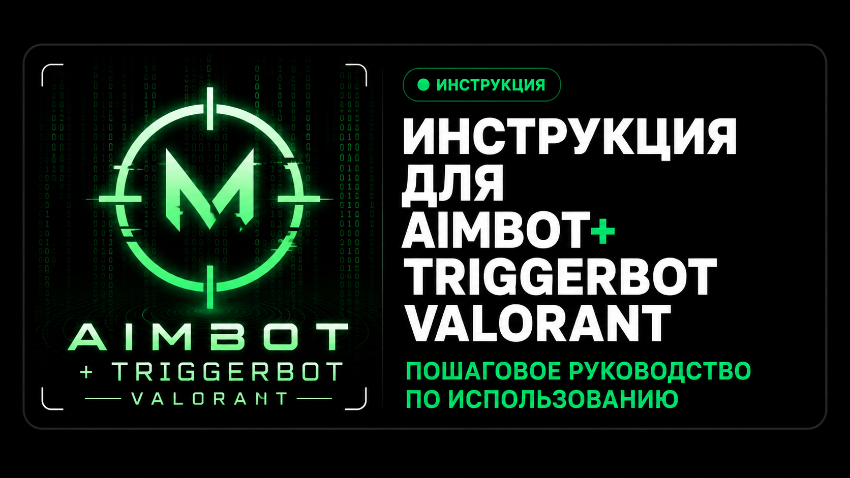 Инструкция для Aimbot+TriggerBot Valorant