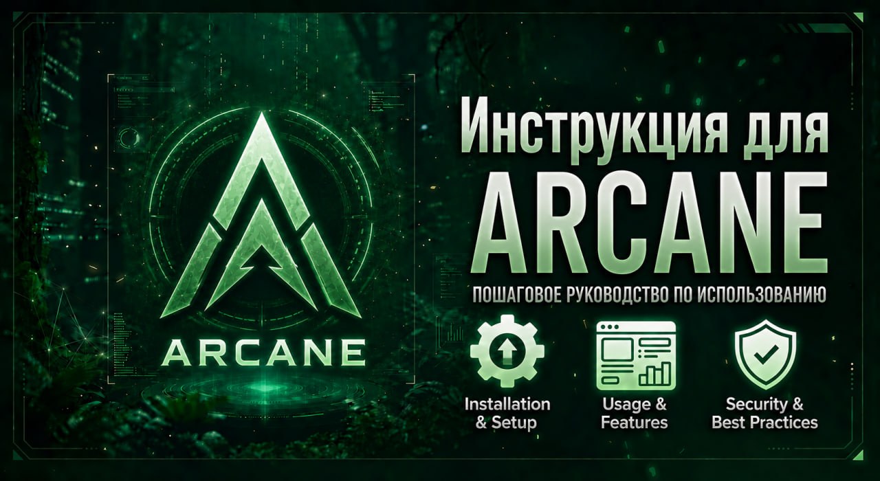 Инструкция для Arcane PUBG