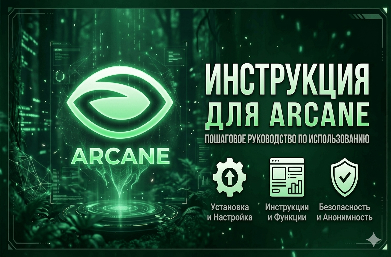 Инструкция для Arcane