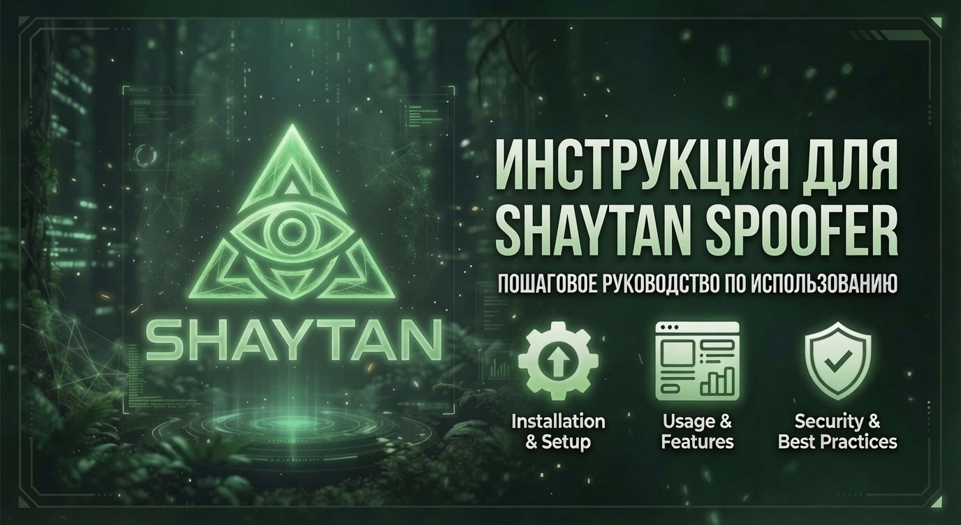 Инструкция для Shaytan Spoofer 