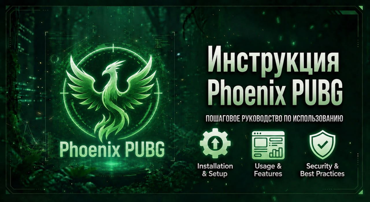 Инструкция для Phoenix PUBG