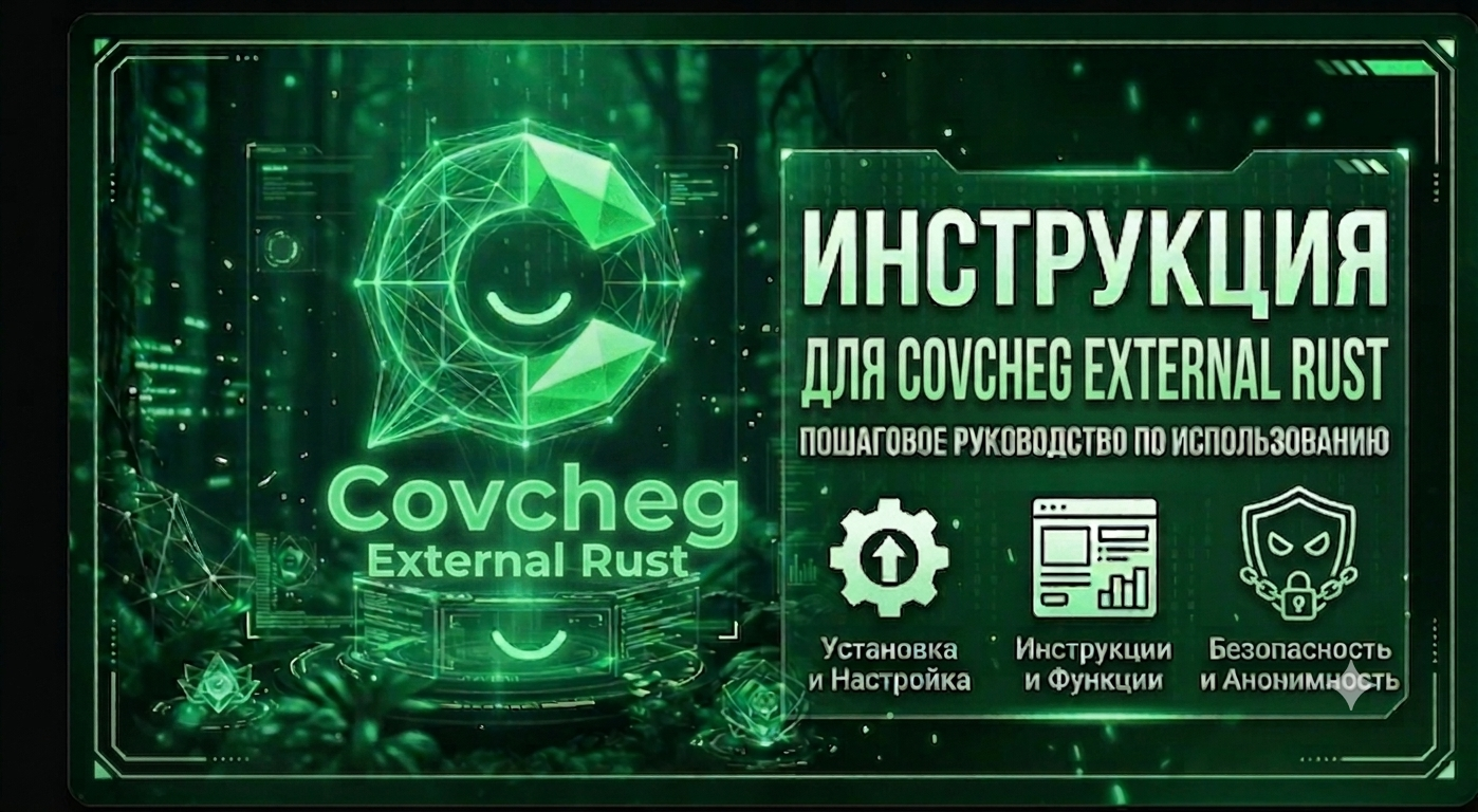 Инструкция для Covcheg External Rust