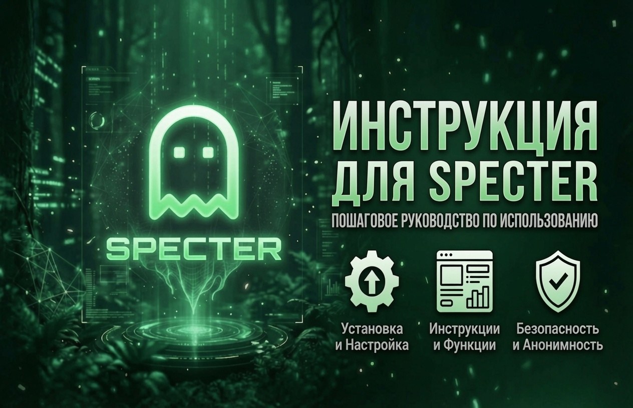 Инструкция для Specter