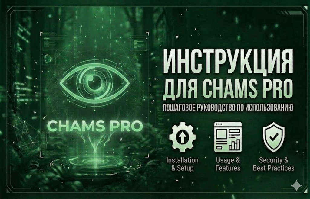 Инструкция для чита CHAMS PRO  для EFT
